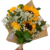 Buquê de girassóis com rosas