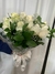 Buquê 12 rosas brancas