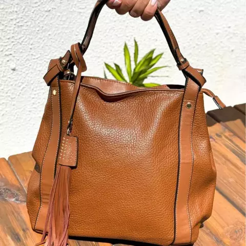 Bolsa saco C/ Chaveiro Pavão de ouro