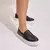TÊNIS SLIP ON SOLA ALTA PRETO SANTA LOLLA - comprar online
