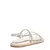 PAPETE PRATA TIRAS STRASS SANTA LOLLA - Ladonna Sapatos