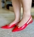 SLINGBACK SAPATILHA VERMELHA VICENZA - comprar online