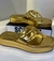 CHINELO PLATAFORMA DOURADO SCHUTZ