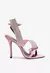 SANDÁLIA ROSA CLARO CETIM KIRSTEN SCHUTZ - Ladonna Sapatos