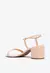SANDÁLIA BLOCO NUDE GIMENEZ SCHUTZ - Ladonna Sapatos