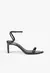 Sandália Skye Leaf Mid Couro Preta Schutz - comprar online