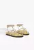 PAPETE COURO METALIZADO DOURADO SCHUTZ - comprar online