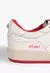 Tênis ST 001 Couro Branco e Vermelho Schutz
