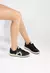 Tênis ST 001 Couro e Verniz Preto e Branco Schutz - Ladonna Sapatos