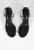 Sandália Fio Salto Fino Preto Schutz - Ladonna Sapatos
