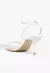 SANDÁLIA SALTO ALTO VERNIZ BRANCO SCHUTZ - Ladonna Sapatos