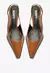 SLINGBACK MARROM SALTO BAIXO SCHUTZ - comprar online