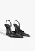 Slingback Couro Preto Schutz - comprar online