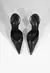 Slingback Couro Preto Schutz - loja online