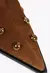 Bota Tulsa Studs Camurça Marrom Schutz - loja online