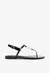 RASTEIRA STATEMENT FLATS COURO PRETA SCHUTZ - Ladonna Sapatos