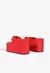 CHINELO PLATAFORMA ZOE NYLON VERMELHO SCHUTZ - Ladonna Sapatos
