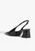 Scarpin Slingback Rhonda Mid Couro Preto Schutz na internet
