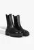 Bota Chelsea Couro Preta Schutz - Ladonna Sapatos