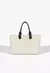 BOLSA SHOPPING ASTEC BEGE E PRETO SCHUTZ - Ladonna Sapatos