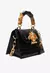BOLSA TIRACOLO BELIEVE CROCO PRETO SCHUTZ - loja online