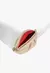 BOLSA POUCH BUZZ COURO BEGE SCHUTZ - Ladonna Sapatos