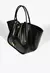 BOLSA MAXI SHOPPING JESS COURO PRETA SCHUTZ - Ladonna Sapatos