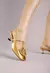 SLINGBACK BONECA GEORGEA DOURADO VICENZA