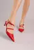 SCARPIN SLINGBACK VERMELHO MADDY VICENZA
