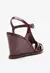 SANDÁLIA ANABELA SERAFINA BORDÔ VICENZA - comprar online