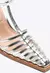 Imagem do SANDÁLIA SLINGBACK LIA PRATA VICENZA