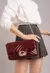 BOLSA TIRACOLO LILY CHERRY RED VICENZA