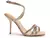 SANDÁLIA NUDE BRILHO SCHUTZ - Ladonna Sapatos
