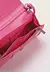 BOLSA CROCO ROSA SANTA LOLLA - loja online