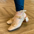 SAPATO SLINGBACK BEGE BRIDÃO SALTO MÉDIO VICENZA