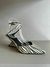 SCARPIN SALTO GEOMETRICO ZEBRA SCHUTZ