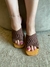 Rasteira x Marrom Escuro Schutz - comprar online
