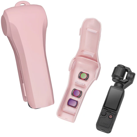 Funda Carcasa Rigida Startrc Dji Osmo Pocket 4 Rosa