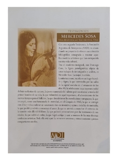 MERCEDES SOSA - UNA HISTORIA ME RECORDARÁ, VIVA - comprar online
