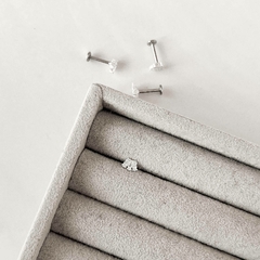 Piercing coroa com zircônia 6mm - comprar online