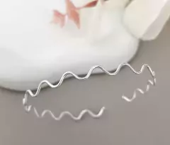Bracelete Zig zag regulável