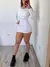Vestido de modal frunce