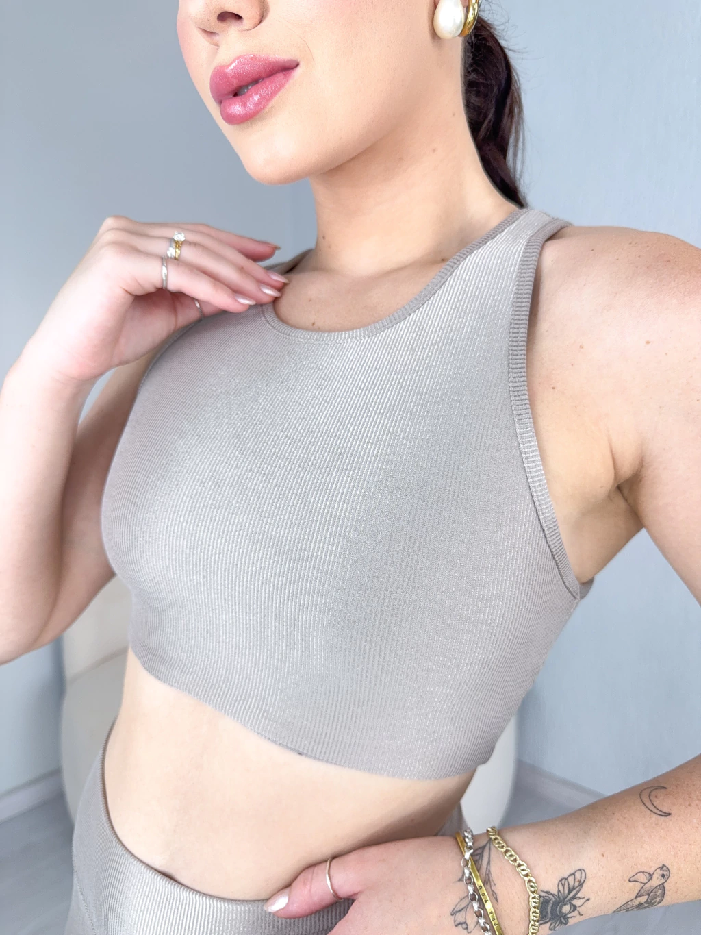Top Ana - Kaki