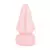 Plug dilatador anal de silicona clasico color piel 