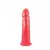 Dildo  de siliocna clasica color rojo