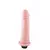 Dildo con vibracion para estimnulacon de punto G recuebierto de siliocna clasica color piel 