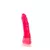 Dildo  con ventosa de siliocna clasica color rojo