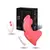 Vibrador succionador ST Luxury 16 en color rosa y control remoto, presentado junto a su caja.