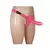 Dildo de silicona clasica con arnes regulable incluido color fucsia