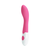 Vibrador estimulador de punto G Pretty Love Bishop en color rosa y blanco, con diseño ergonómico y botón de control.